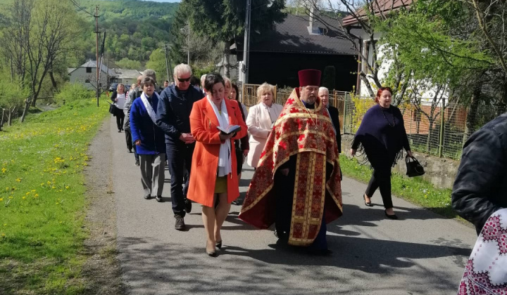 Bohoslužba v pravoslávnej cerkvi 2019 CHRISTOS VOSKRESE