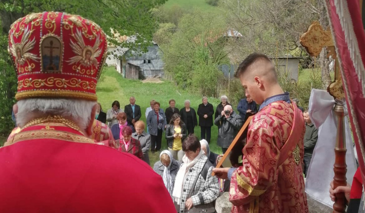 Bohoslužba v pravoslávnej cerkvi 2019 CHRISTOS VOSKRESE