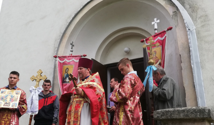 Bohoslužba v pravoslávnej cerkvi 2019 CHRISTOS VOSKRESE